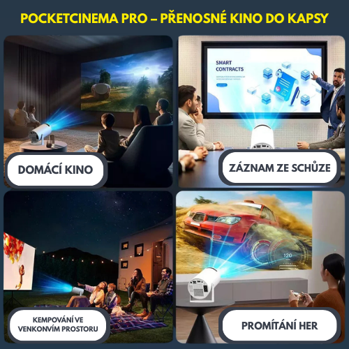 PocketCinema Pro – Přenosné kino do kapsy