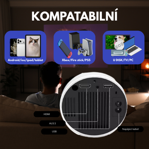 PocketCinema Pro – Přenosné kino do kapsy