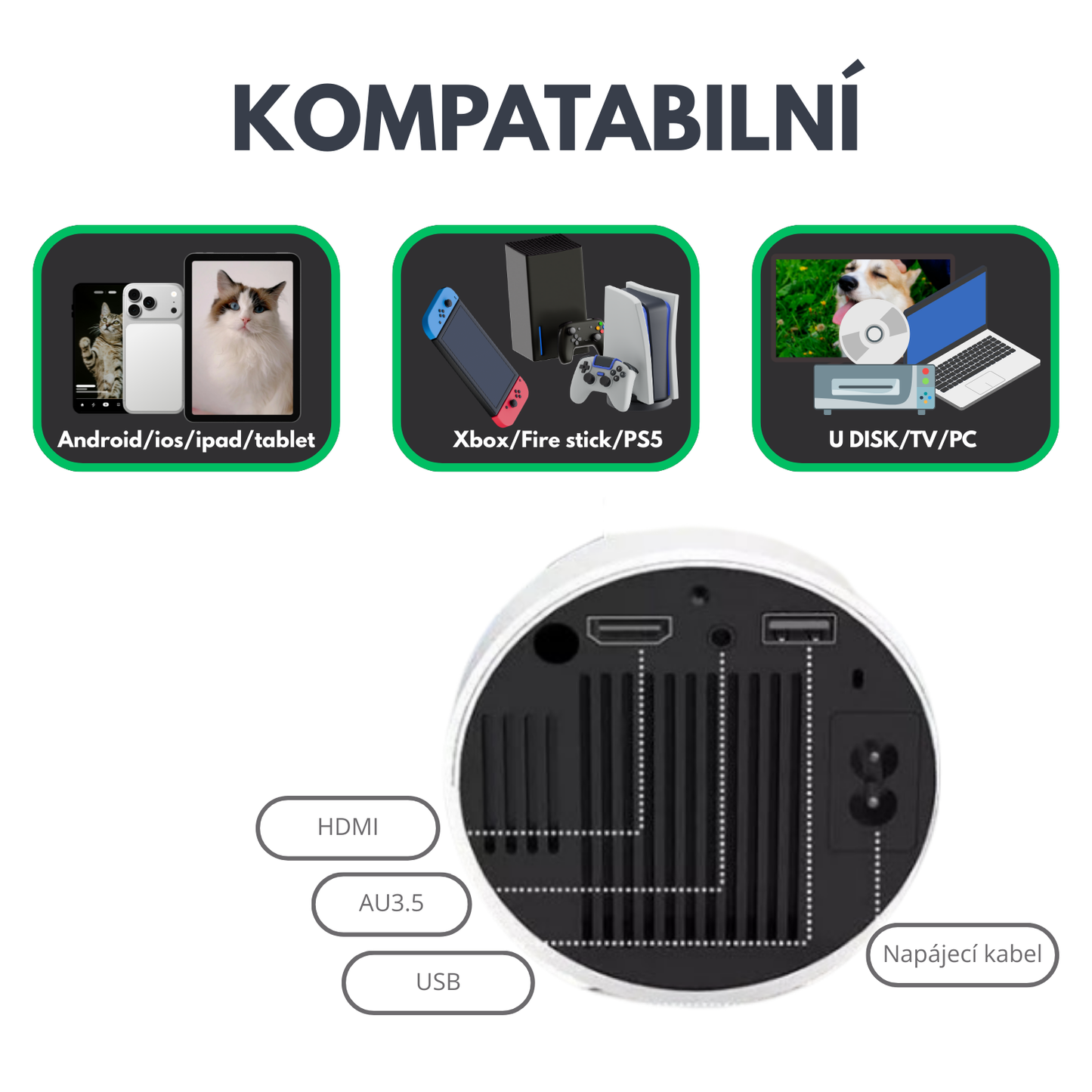 PocketCinema Pro – Přenosné kino do kapsy